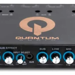 Ecualizador Paramétrico QUANTUM QEQ10BE 5 bandas